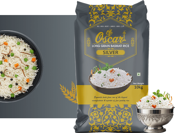 Silver Basmati Rice - Oscar Basamti Rice