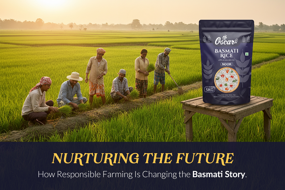Nurturing the Future: How Responsible Farming Is Changing the Basmati Story