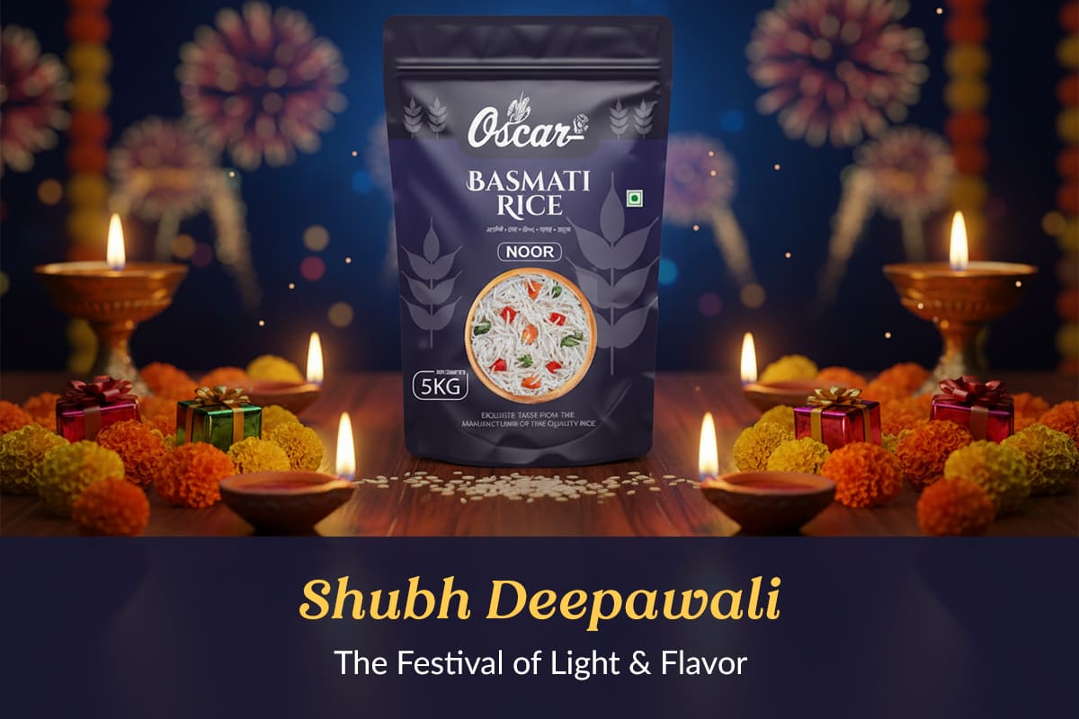 Festival of Light & Flavor: Celebrating the Glow with Oscar Basmati