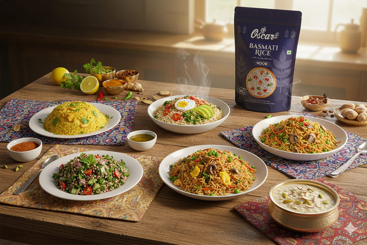 More Than Biryani: 5 Innovative Everyday Recipes with Extra Long Grain Basmati Rice