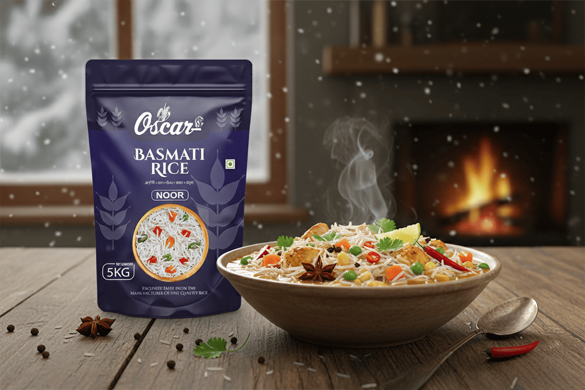 Fast and Nutritious: Spiced Chicken and Oscar Basmati Rice Soup (The Winter Immunity Booster)