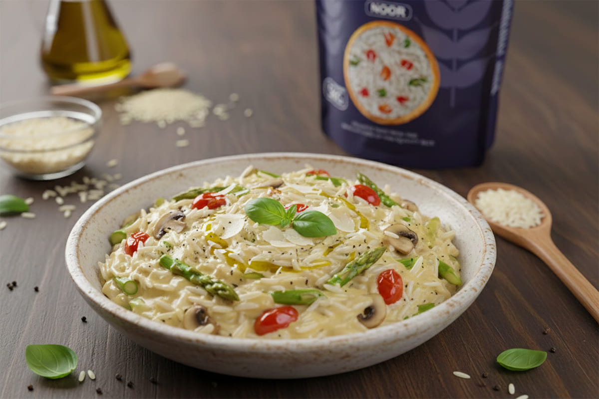 Gluten Free Basmati Rice Risotto: Creaminess and Not Stickiness