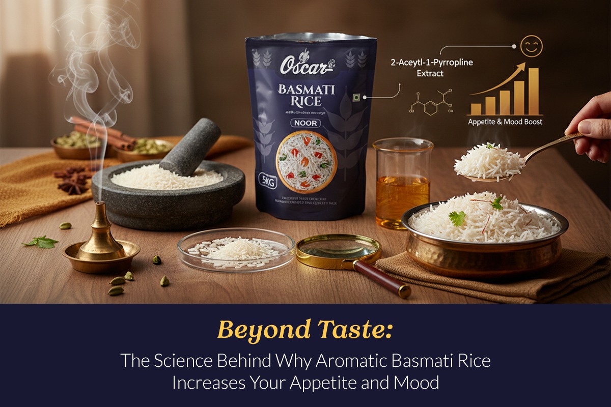 Beyond Taste: The Science Behind Why Aromatic Basmati Rice Increases Your Appetite and Mood