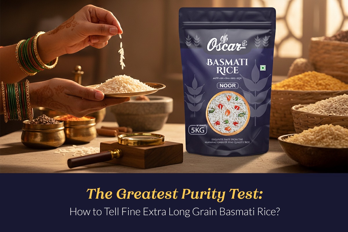 The Greatest Purity Test: How to Tell Fine Extra Long Grain Basmati Rice?
