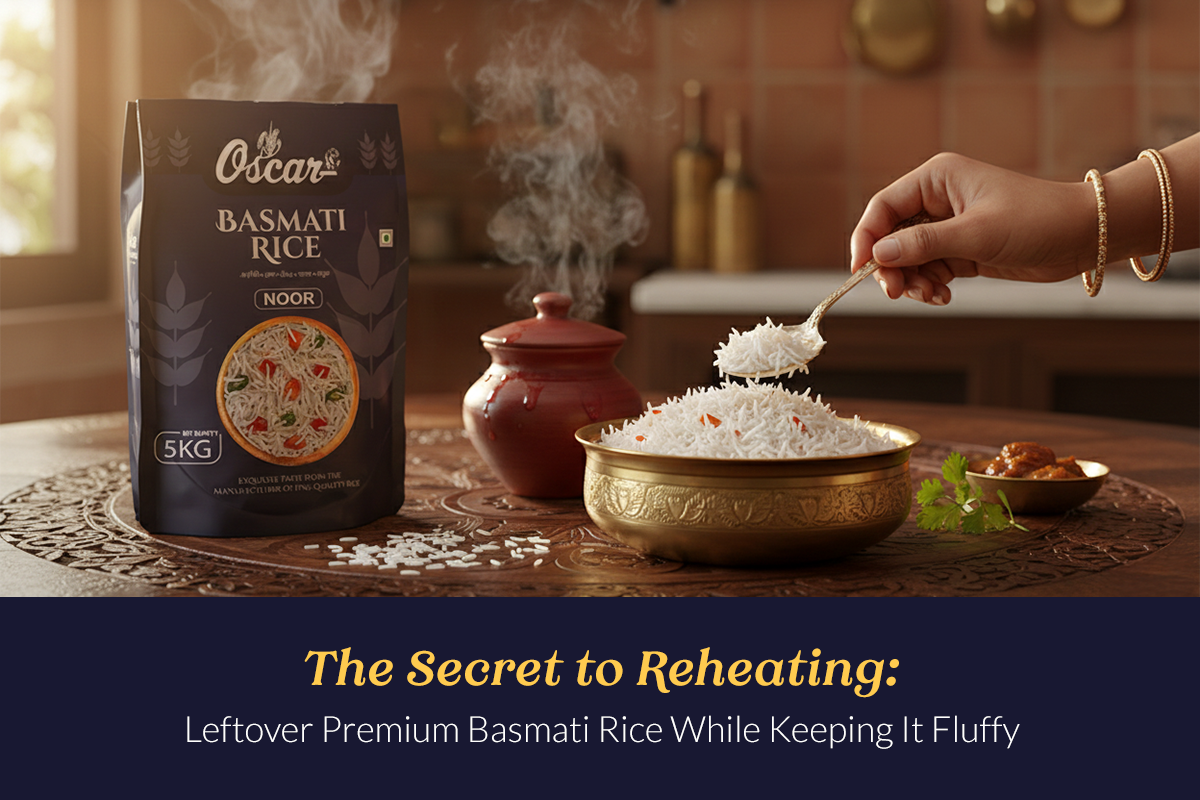 The Secret to Reheating: Leftover Premium Basmati Rice While Keeping It Fluffy