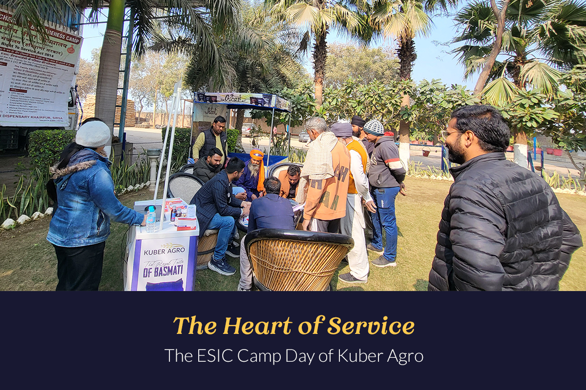The Heart of Service: The ESIC Camp Day of Kuber Agro