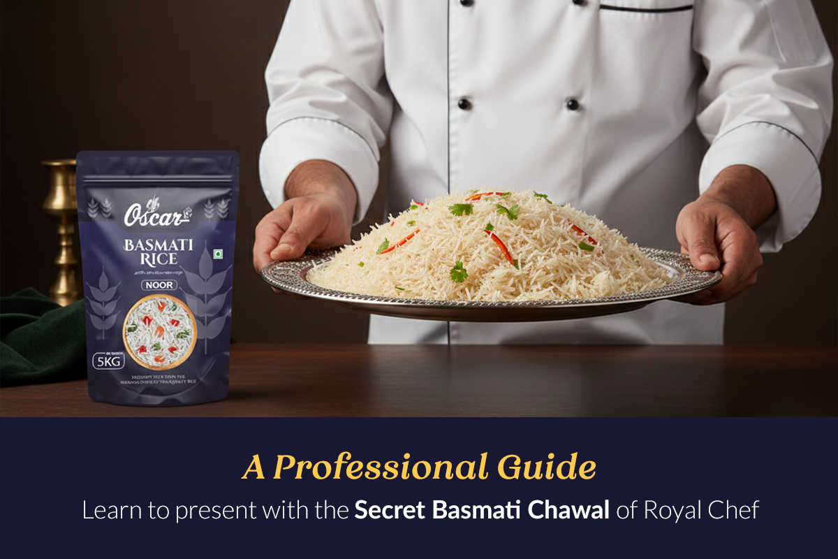 Learn to present with the Secret Basmati Chawal of Royal Chef: A Professional Guide