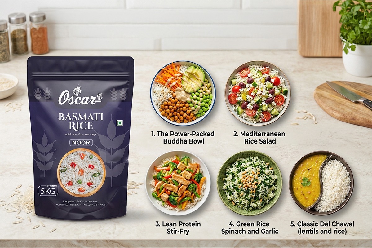 5 Easy & Healthy Aromatic Basmati Rice Recipes for Everyday Lunch