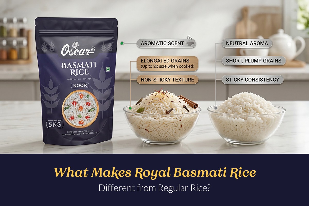 What Makes Royal Basmati Rice Different from Regular Rice?