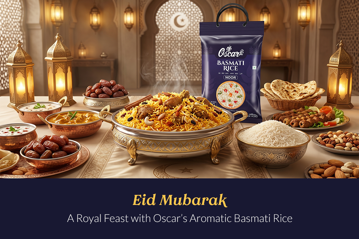 Eid Mubarak: A Royal Feast with Oscar’s Aromatic Basmati Rice