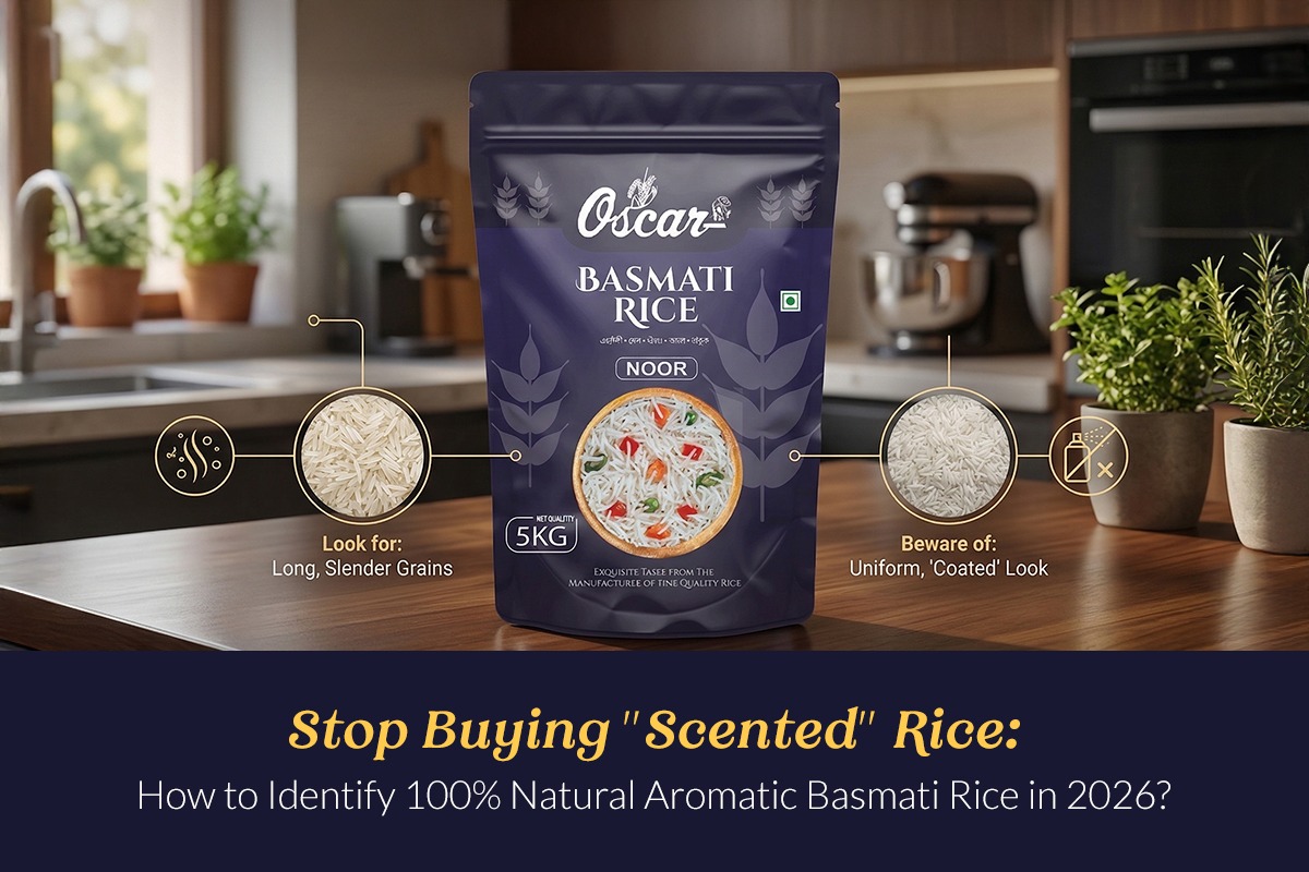 Stop Buying “Scented” Rice: How to Identify 100% Natural Aromatic Basmati Rice in 2026?