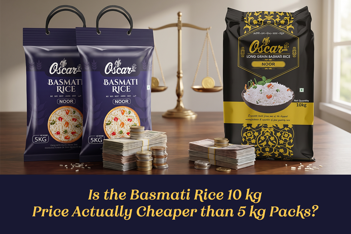 Is the Basmati Rice 10 kg Price Actually Cheaper than 5 kg Packs?