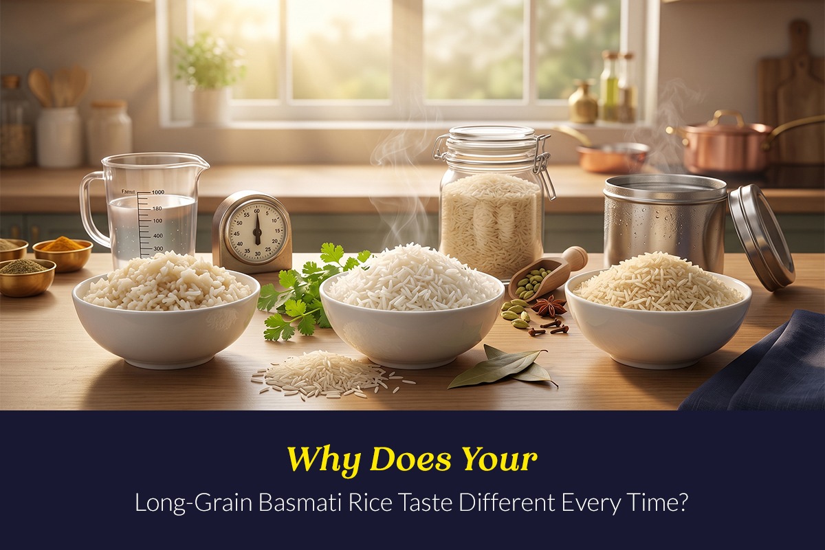 Why Does Your Long Grain Basmati Rice Taste Different Every Time?