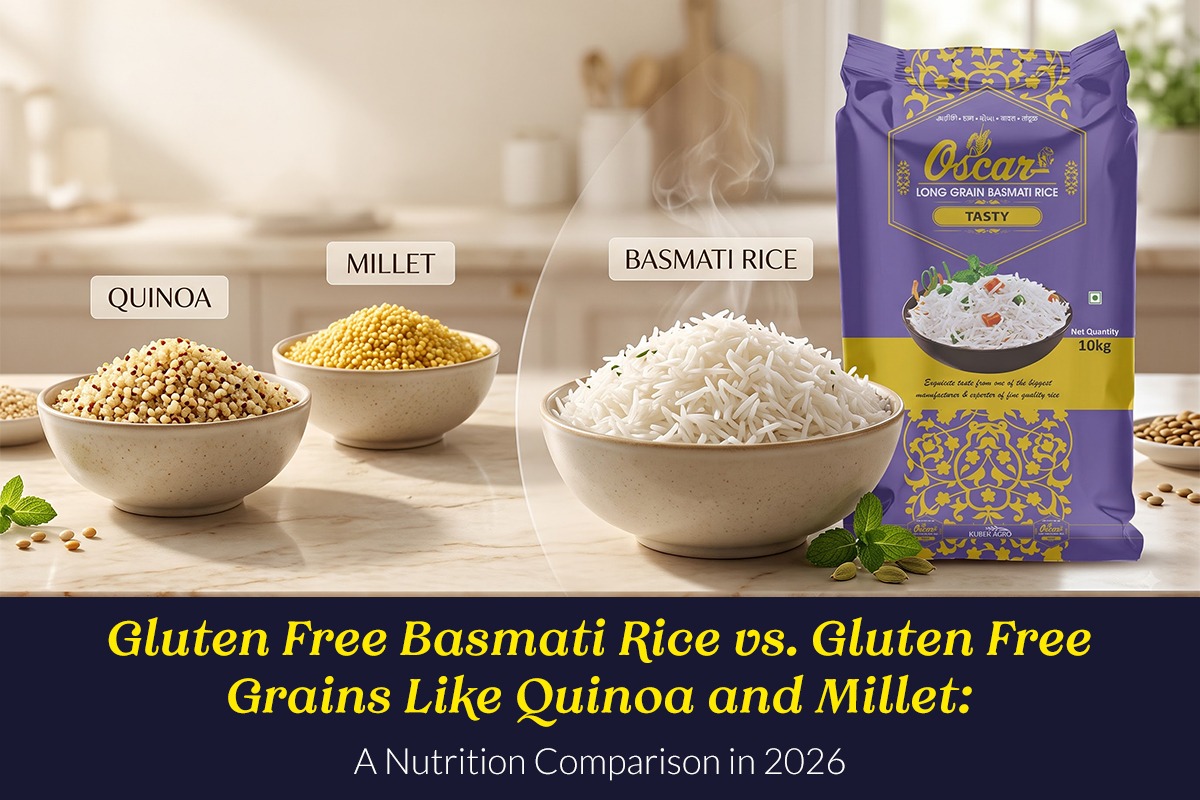 Gluten Free Basmati Rice vs. Gluten Free Grains Like Quinoa and Millet: A Nutrition Comparison in 2026