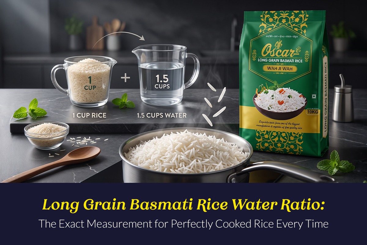 Long Grain Basmati Rice Water Ratio: The Exact Measurement for Perfectly Cooked Rice Every Time
