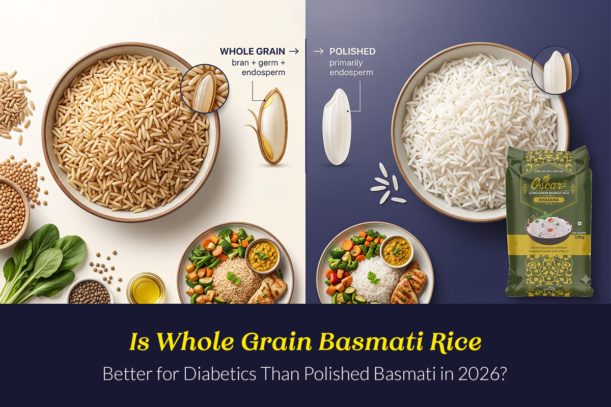 Is Whole Grain Basmati Rice Better for Diabetics Than Polished Basmati in 2026?